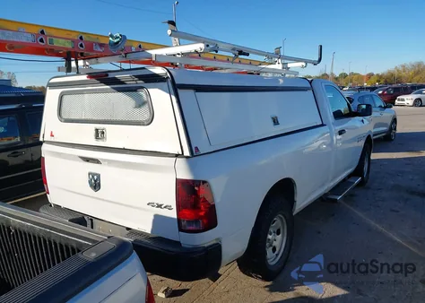 2014 Ram 1500 Tradesman from USA, damaged, VIN 3C6JR7DT0EG280889